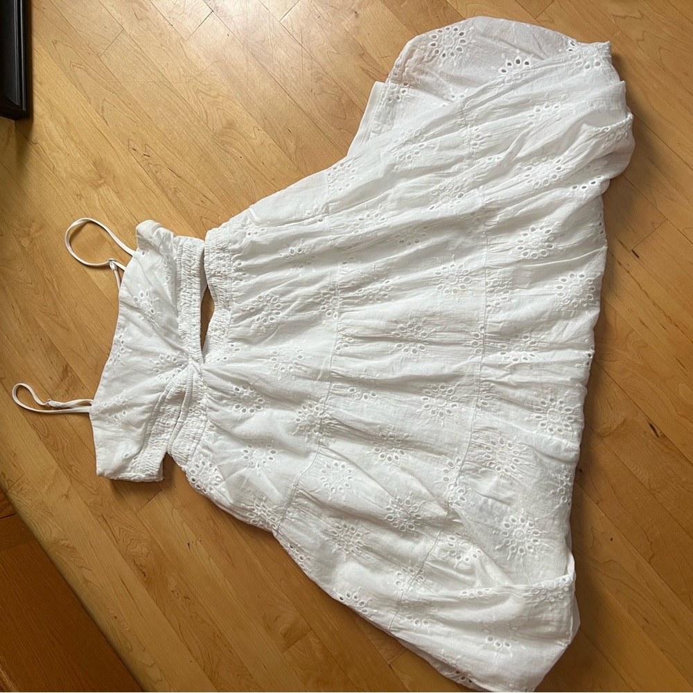 Altar'd State White Maxi Dress